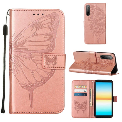 Embossed Butterfly Leather Phone Case, Series 4