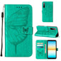 Embossed Butterfly Leather Phone Case, Series 4