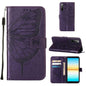 Embossed Butterfly Leather Phone Case, Series 4