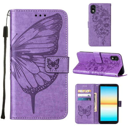 Embossed Butterfly Leather Phone Case, Series 4