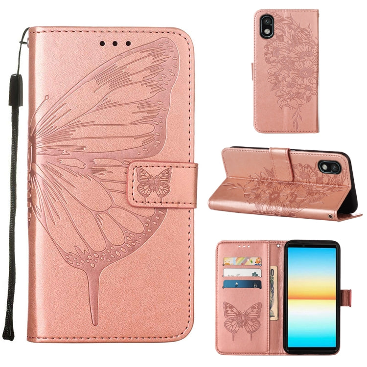 Embossed Butterfly Leather Phone Case, Series 4