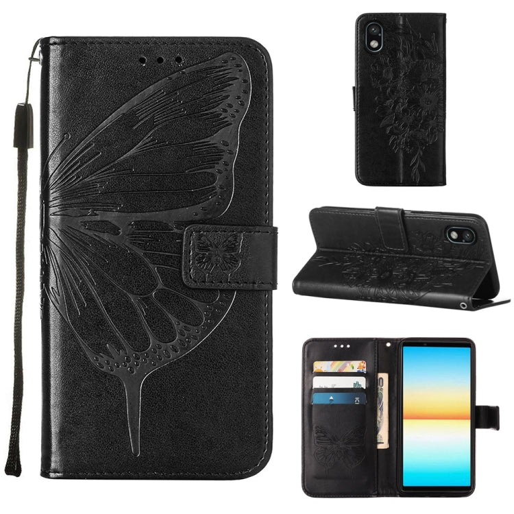 Embossed Butterfly Leather Phone Case, Series 4