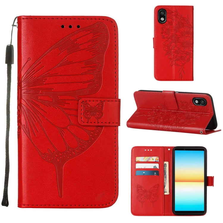 Embossed Butterfly Leather Phone Case, Series 4