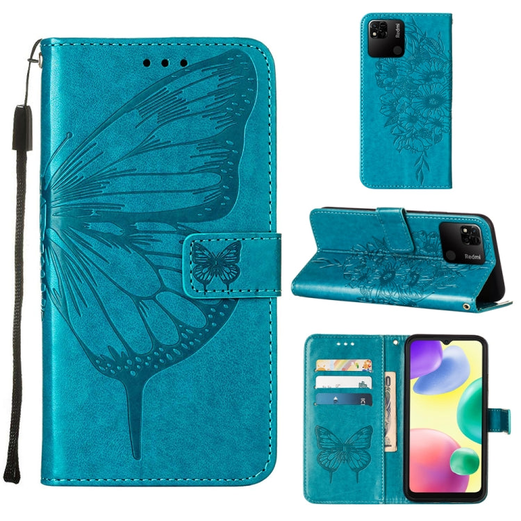 Embossed Butterfly Leather Phone Case, Series 3