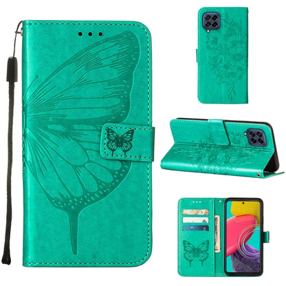 Embossed Butterfly Leather Phone Case, For Sony Xperia ACE III, For Xiaomi Redmi 10A, For Samsung Galaxy M33 5G