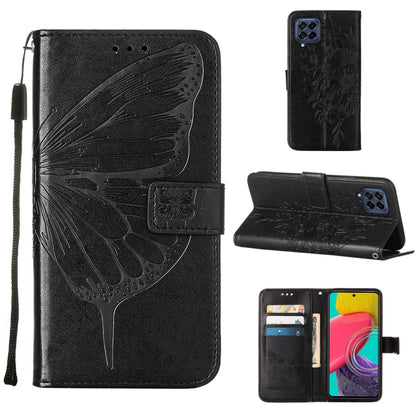 Embossed Butterfly Leather Phone Case, Series 3