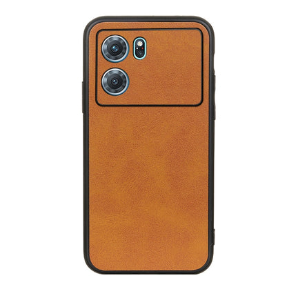 Accurate Hole Two-color Calf Texture PU Phone Case