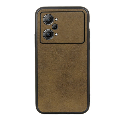 Accurate Hole Two-color Calf Texture PU Phone Case