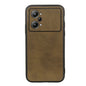 Accurate Hole Two-color Calf Texture PU Phone Case