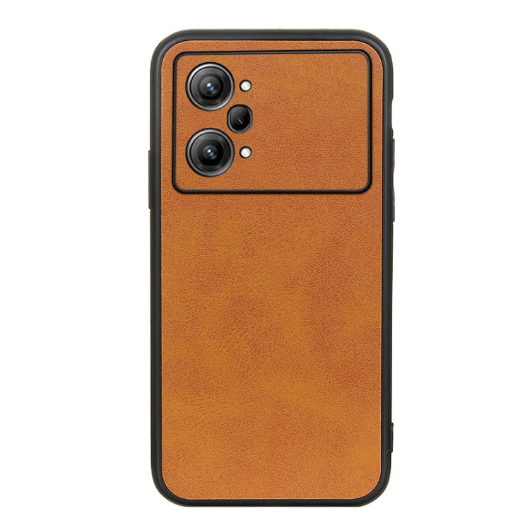 Accurate Hole Two-color Calf Texture PU Phone Case