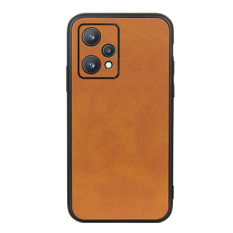 Accurate Hole Two-color Calf Texture PU Phone Case