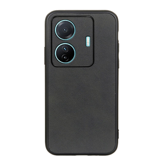 Accurate Hole Two-color Calf Texture PU Phone Case, For vivo S15e, For OnePlus Ace Accurate Hole