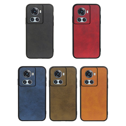 Accurate Hole Two-color Calf Texture PU Phone Case