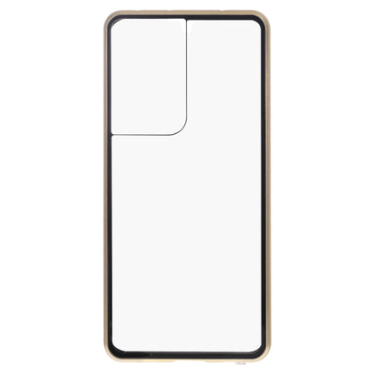 HD Magnetic Metal Tempered Glass Phone Case