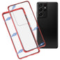 HD Magnetic Metal Tempered Glass Phone Case