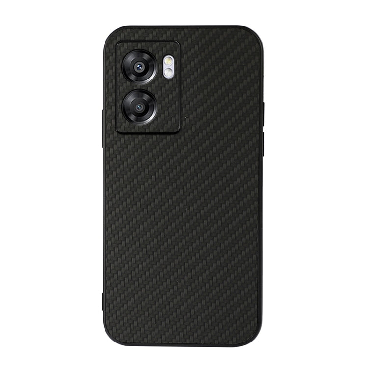 Accurate Hole Carbon Fiber Texture PU Phone Case