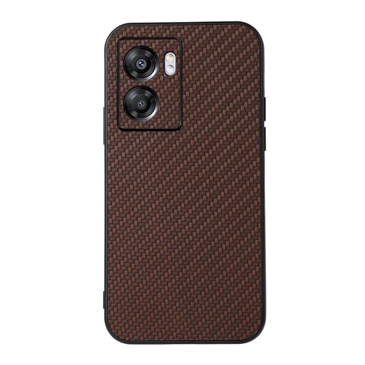 Accurate Hole Carbon Fiber Texture PU Phone Case