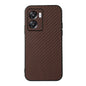 Accurate Hole Carbon Fiber Texture PU Phone Case