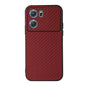 Accurate Hole Carbon Fiber Texture PU Phone Case