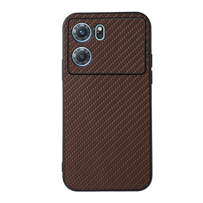 Accurate Hole Carbon Fiber Texture PU Phone Case