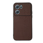 Accurate Hole Carbon Fiber Texture PU Phone Case