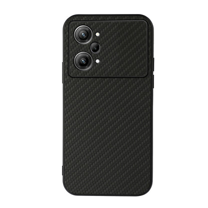 Accurate Hole Carbon Fiber Texture PU Phone Case, For vivo S15e, For OnePlus Ace, For OPPO A57 5G, For OPPO K10 5G, For OPPO K10 Pro 5G, For OPPO Realme 9 Pro