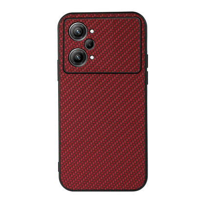 Accurate Hole Carbon Fiber Texture PU Phone Case