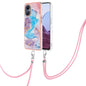 Electroplating IMD TPU Phone Case with Lanyard, For OPPO Realme C21Y / C25Y, For OnePlus N20 5G, For Nokia G20 / G10, For Nokia G21 / G11