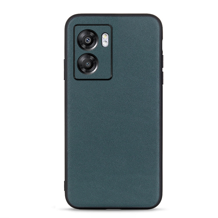 Accurate Hole Lambskin Texture Genuine Leather Phone Case, For OPPO A57 5G, For OPPO K10 5G, For OPPO K10 Pro 5G, For OPPO Realme 9 Pro, For vivo S15e, For OnePlus Ace