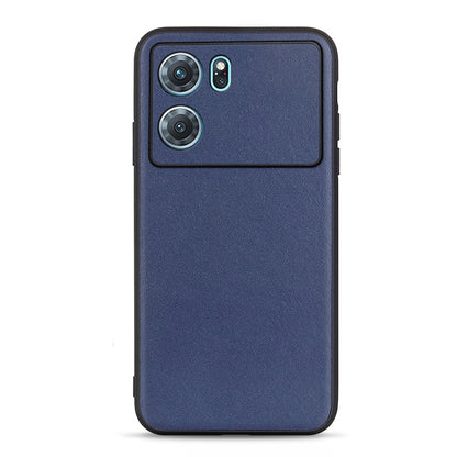 Accurate Hole Lambskin Texture Genuine Leather Phone Case, For OPPO A57 5G, For OPPO K10 5G, For OPPO K10 Pro 5G, For OPPO Realme 9 Pro, For vivo S15e, For OnePlus Ace