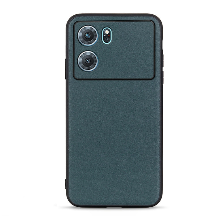 Accurate Hole Lambskin Texture Genuine Leather Phone Case, For OPPO A57 5G, For OPPO K10 5G, For OPPO K10 Pro 5G, For OPPO Realme 9 Pro, For vivo S15e, For OnePlus Ace