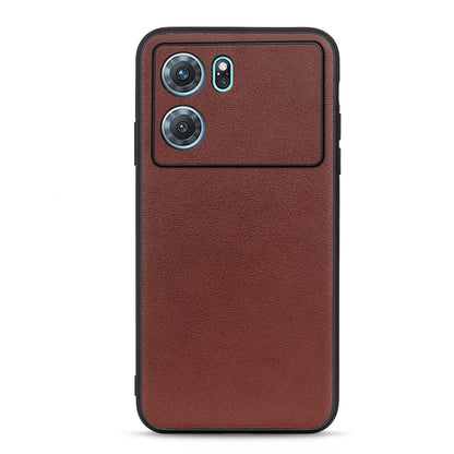 Accurate Hole Lambskin Texture Genuine Leather Phone Case