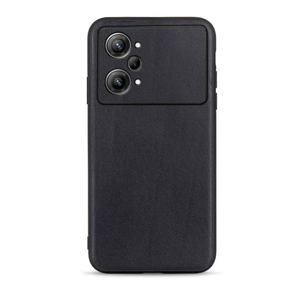 Accurate Hole Lambskin Texture Genuine Leather Phone Case