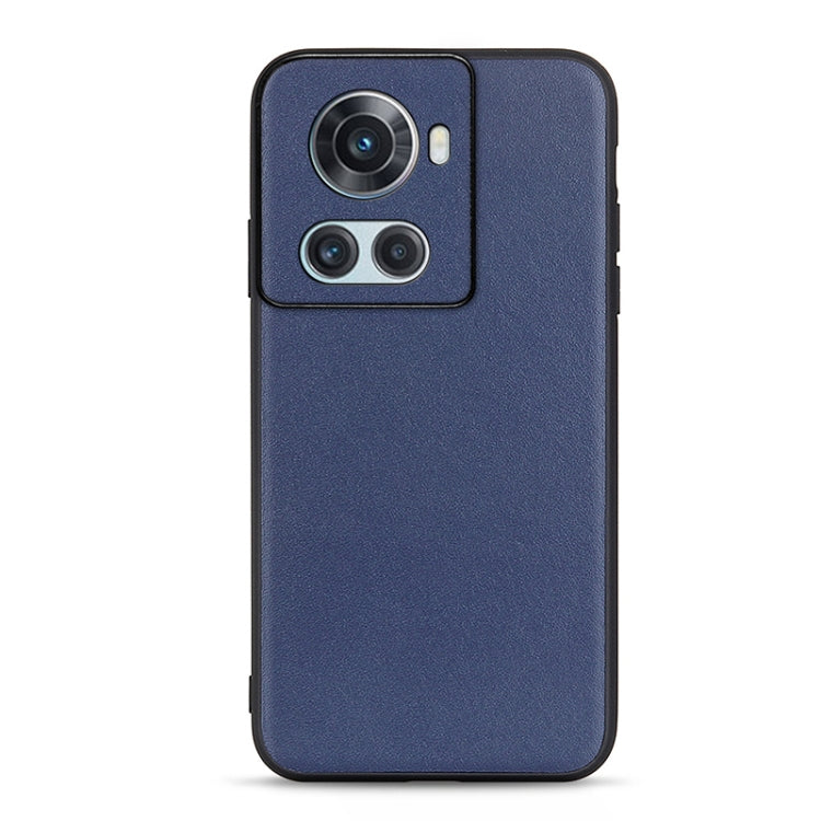 Accurate Hole Lambskin Texture Genuine Leather Phone Case, For OPPO A57 5G, For OPPO K10 5G, For OPPO K10 Pro 5G, For OPPO Realme 9 Pro, For vivo S15e, For OnePlus Ace