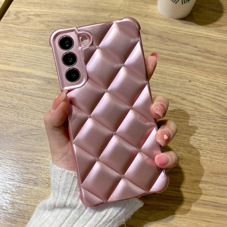 Elegant Rhombic Texture TPU Phone Case