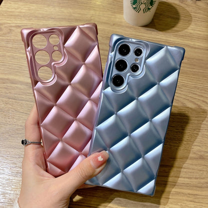 Elegant Rhombic Texture TPU Phone Case