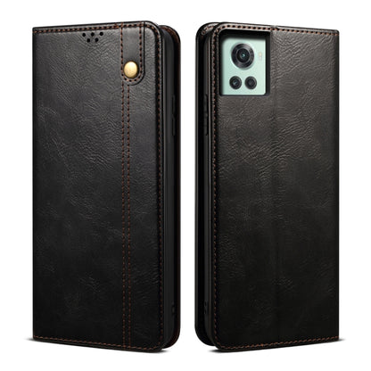 Oil Wax Crazy Horse Texture Leather Phone Case