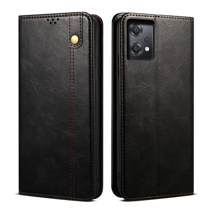 Oil Wax Crazy Horse Texture Leather Phone Case