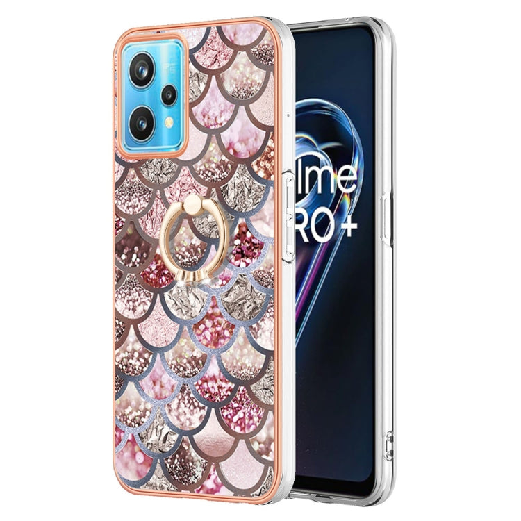 Electroplating IMD TPU Phone Case with Ring, Series 3