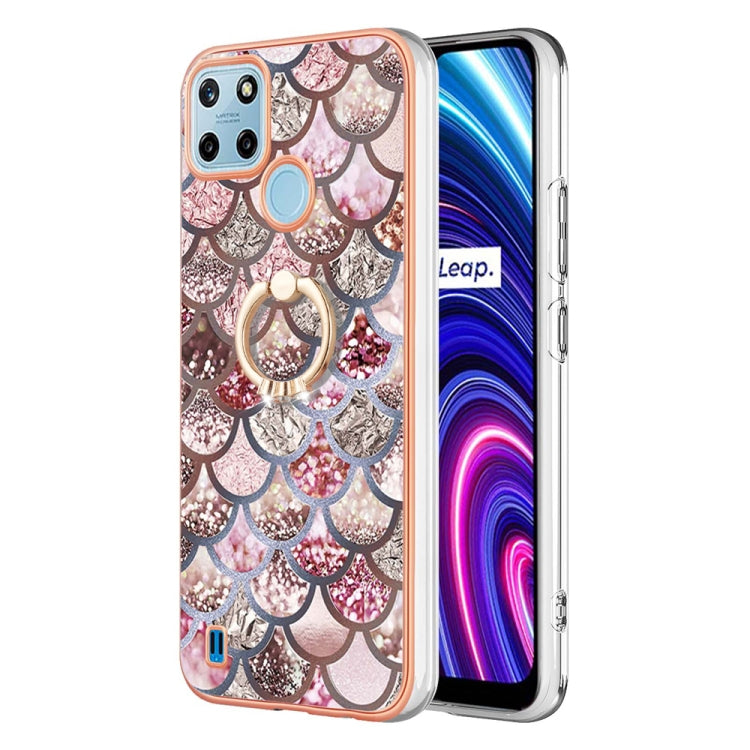 Electroplating IMD TPU Phone Case with Ring, Series 3