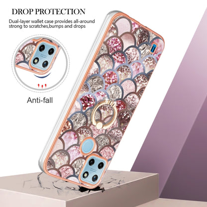 Electroplating IMD TPU Phone Case with Ring, Series 3