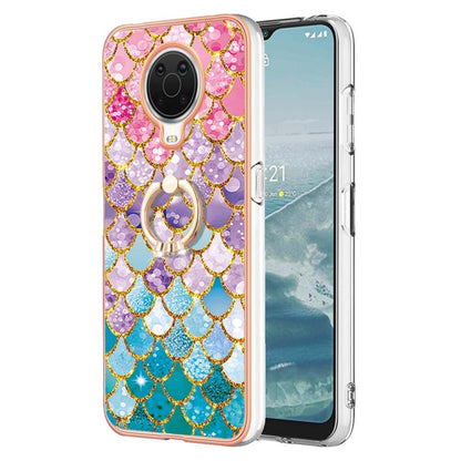 Electroplating IMD TPU Phone Case with Ring, Series 1