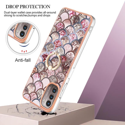 Electroplating IMD TPU Phone Case with Ring, Series 1