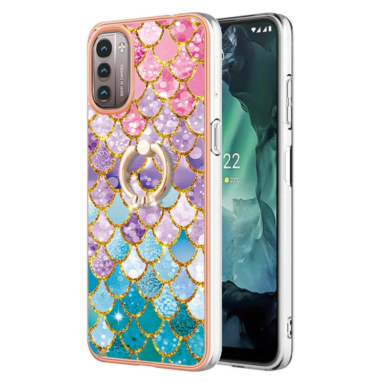 Electroplating IMD TPU Phone Case with Ring, Series 1