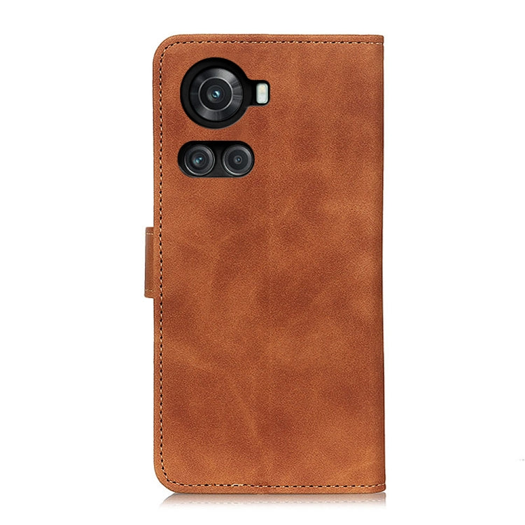 KHAZNEH Retro Texture Horizontal Flip Leather Phone Case