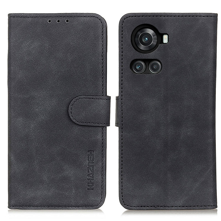 KHAZNEH Retro Texture Horizontal Flip Leather Phone Case