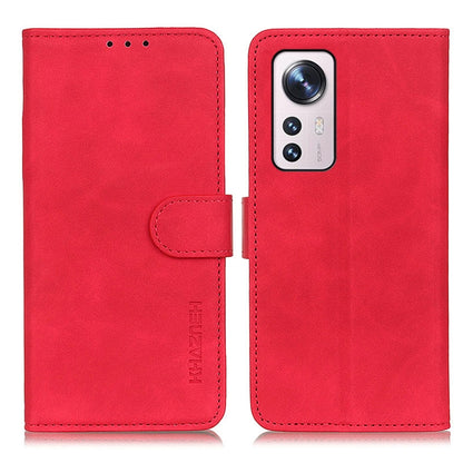 KHAZNEH Retro Texture Horizontal Flip Leather Phone Case