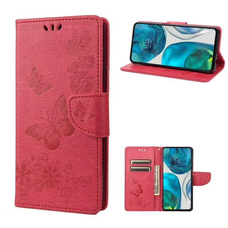 Butterfly Embossed Horizontal Flip Leather Phone Case