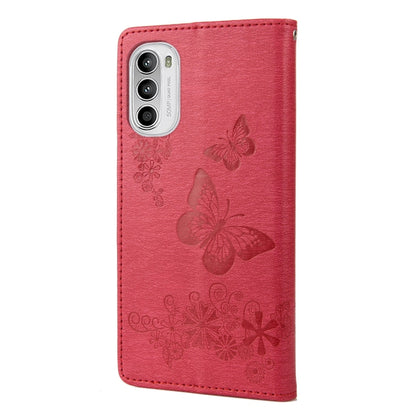 Butterfly Embossed Horizontal Flip Leather Phone Case