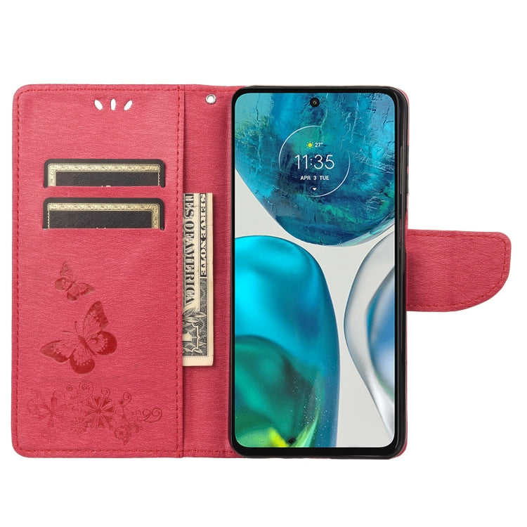 Butterfly Embossed Horizontal Flip Leather Phone Case